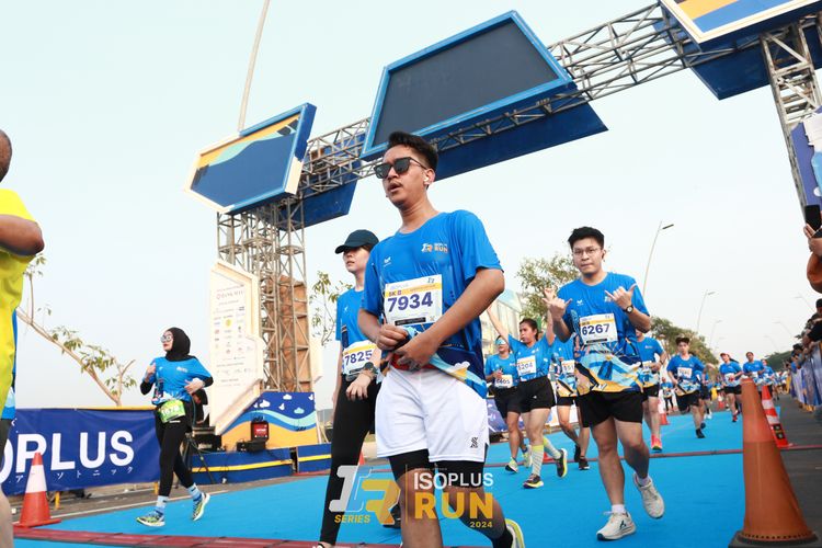 Race photo from ISOPlus Run 2024 Jakarta