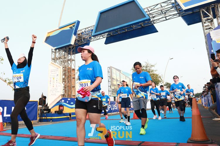 Race photo from ISOPlus Run 2024 Jakarta