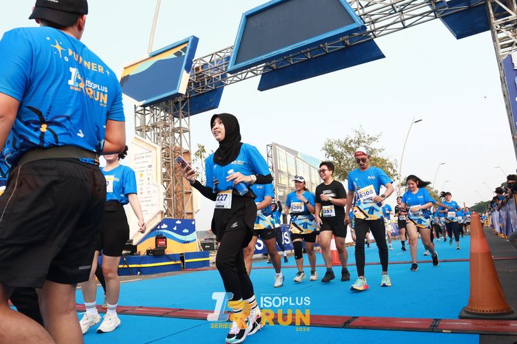 Race photo from ISOPlus Run 2024 Jakarta