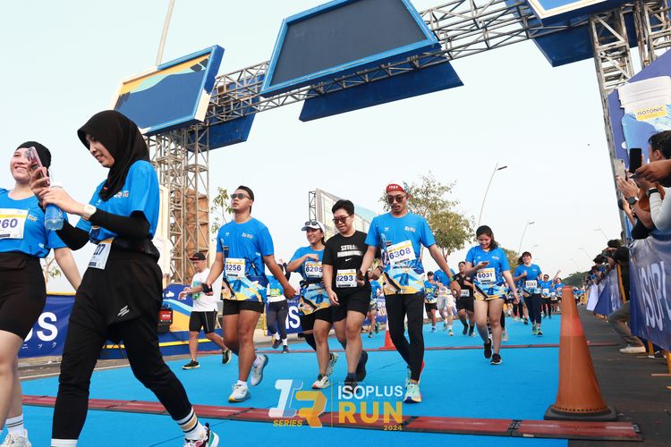 Race photo from ISOPlus Run 2024 Jakarta