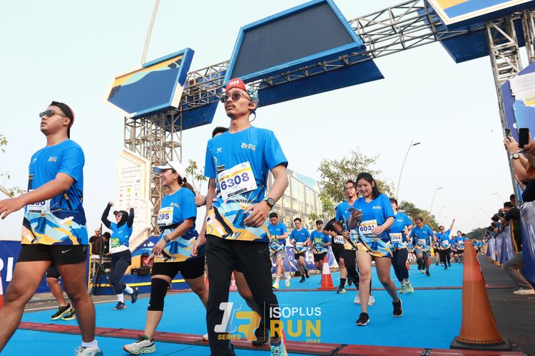 Race photo from ISOPlus Run 2024 Jakarta