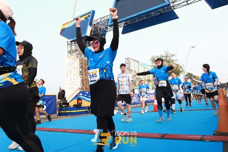Race photo from ISOPlus Run 2024 Jakarta