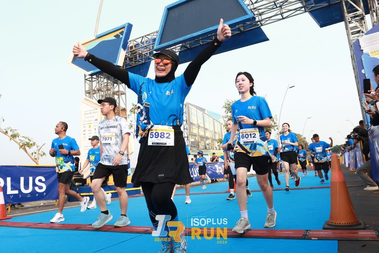 Race photo from ISOPlus Run 2024 Jakarta