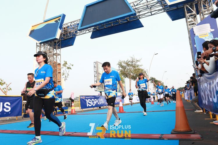 Race photo from ISOPlus Run 2024 Jakarta