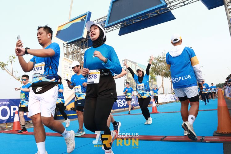 Race photo from ISOPlus Run 2024 Jakarta