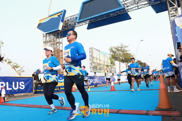 Race photo from ISOPlus Run 2024 Jakarta