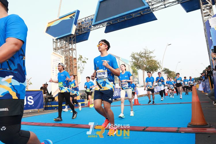 Race photo from ISOPlus Run 2024 Jakarta