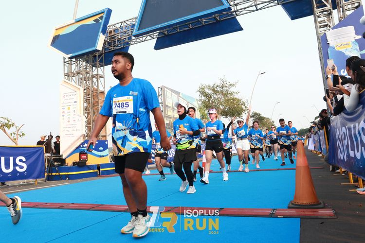 Race photo from ISOPlus Run 2024 Jakarta