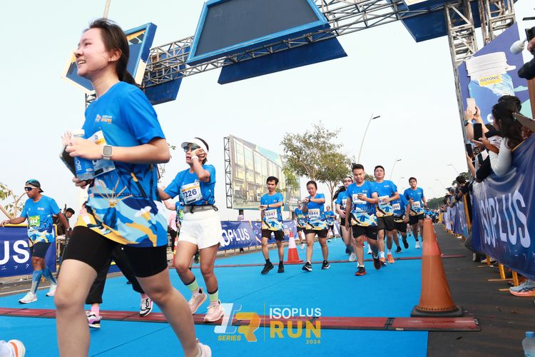 Race photo from ISOPlus Run 2024 Jakarta