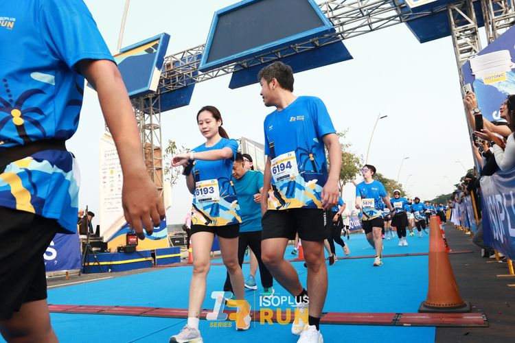 Race photo from ISOPlus Run 2024 Jakarta