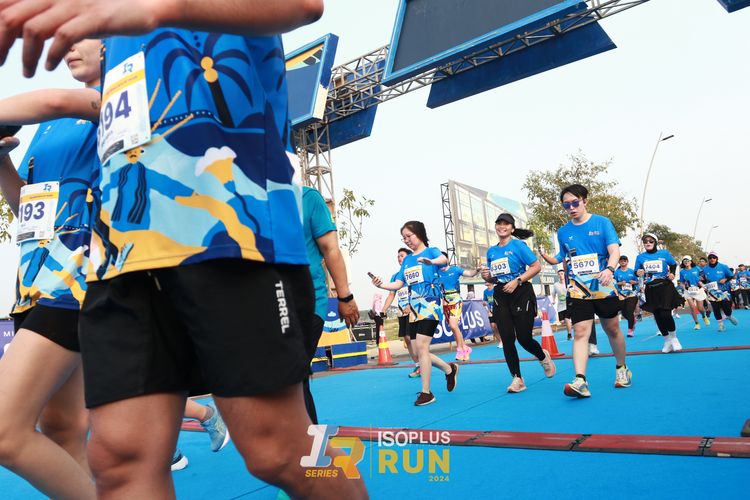 Race photo from ISOPlus Run 2024 Jakarta