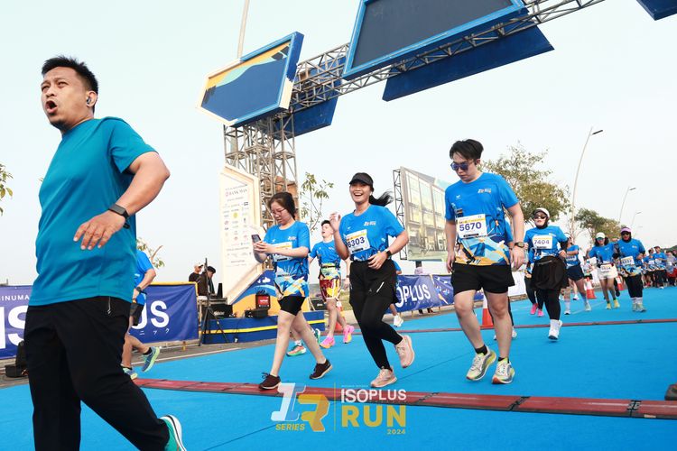 Race photo from ISOPlus Run 2024 Jakarta