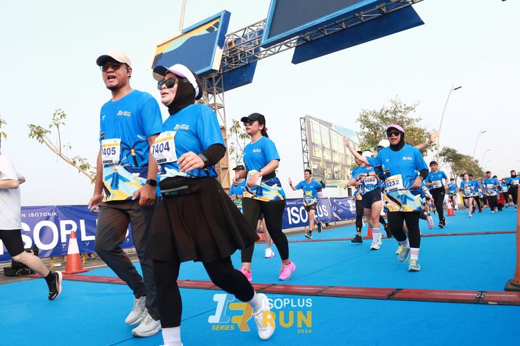 Race photo from ISOPlus Run 2024 Jakarta