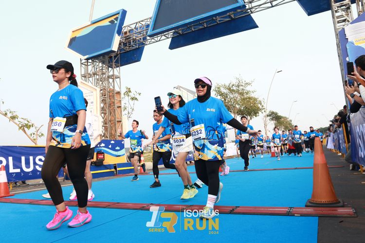 Race photo from ISOPlus Run 2024 Jakarta