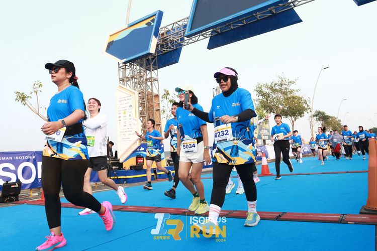 Race photo from ISOPlus Run 2024 Jakarta
