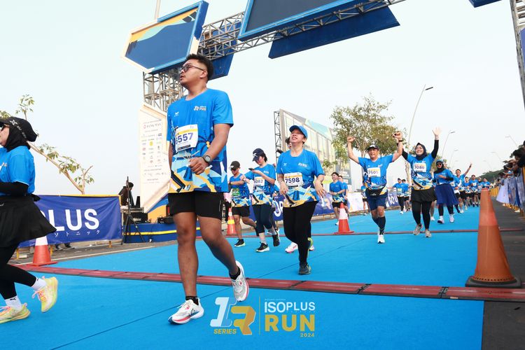 Race photo from ISOPlus Run 2024 Jakarta