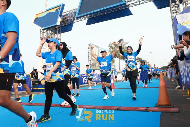 Race photo from ISOPlus Run 2024 Jakarta