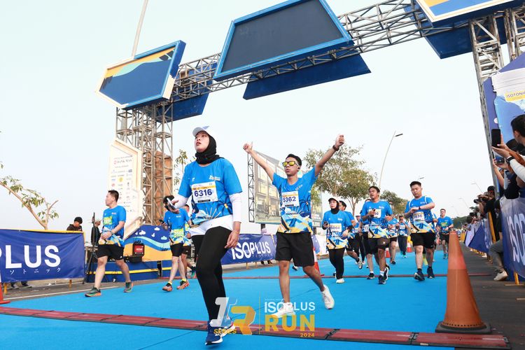 Race photo from ISOPlus Run 2024 Jakarta