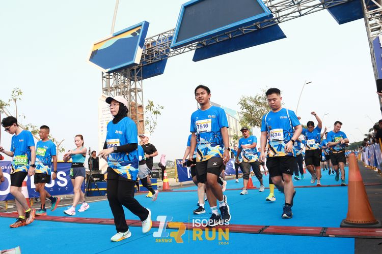 Race photo from ISOPlus Run 2024 Jakarta