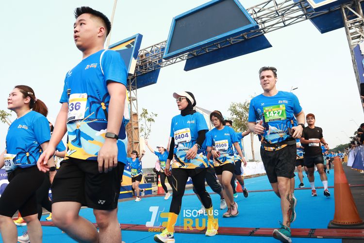 Race photo from ISOPlus Run 2024 Jakarta