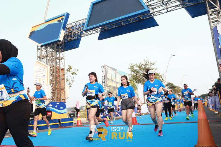 Race photo from ISOPlus Run 2024 Jakarta