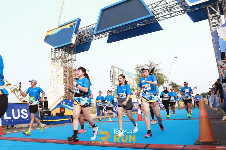 Race photo from ISOPlus Run 2024 Jakarta