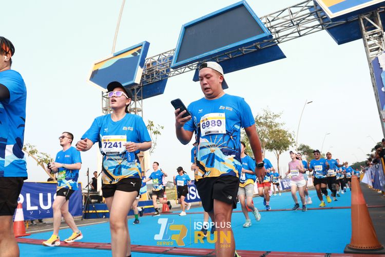 Race photo from ISOPlus Run 2024 Jakarta