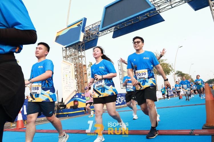 Race photo from ISOPlus Run 2024 Jakarta