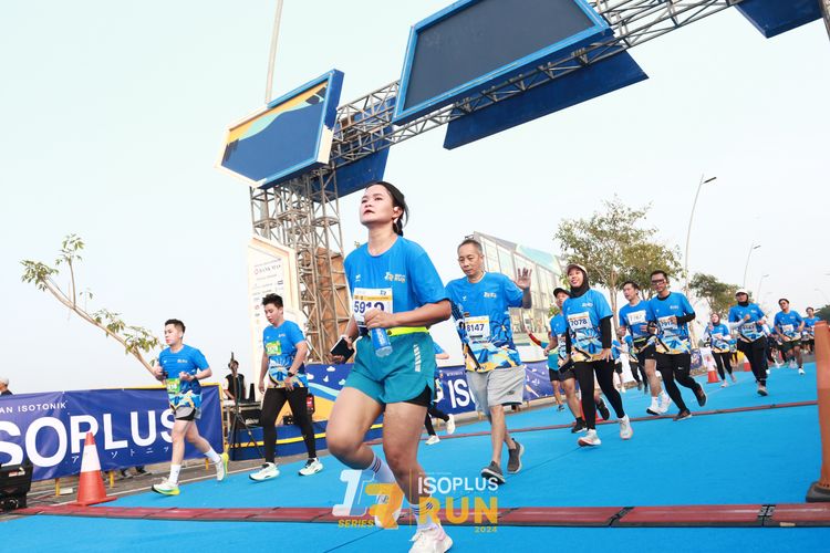 Race photo from ISOPlus Run 2024 Jakarta