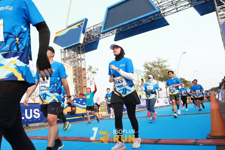 Race photo from ISOPlus Run 2024 Jakarta