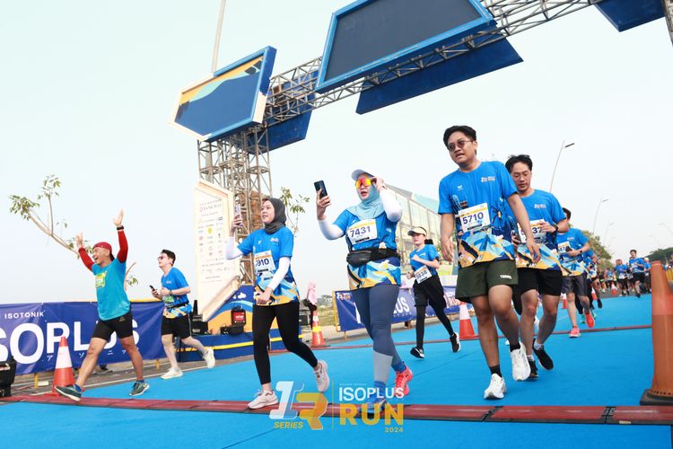 Race photo from ISOPlus Run 2024 Jakarta
