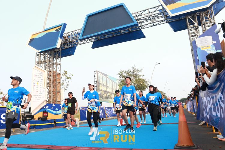 Race photo from ISOPlus Run 2024 Jakarta