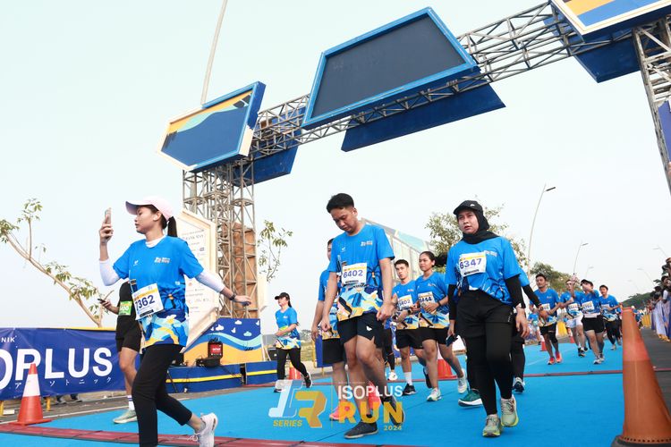 Race photo from ISOPlus Run 2024 Jakarta