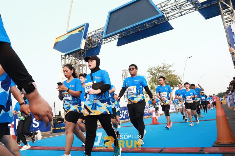 Race photo from ISOPlus Run 2024 Jakarta