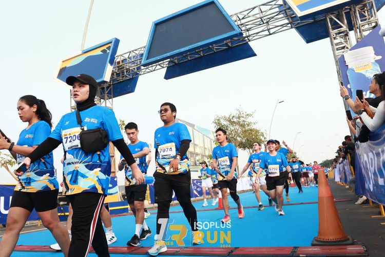 Race photo from ISOPlus Run 2024 Jakarta