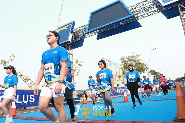 Race photo from ISOPlus Run 2024 Jakarta