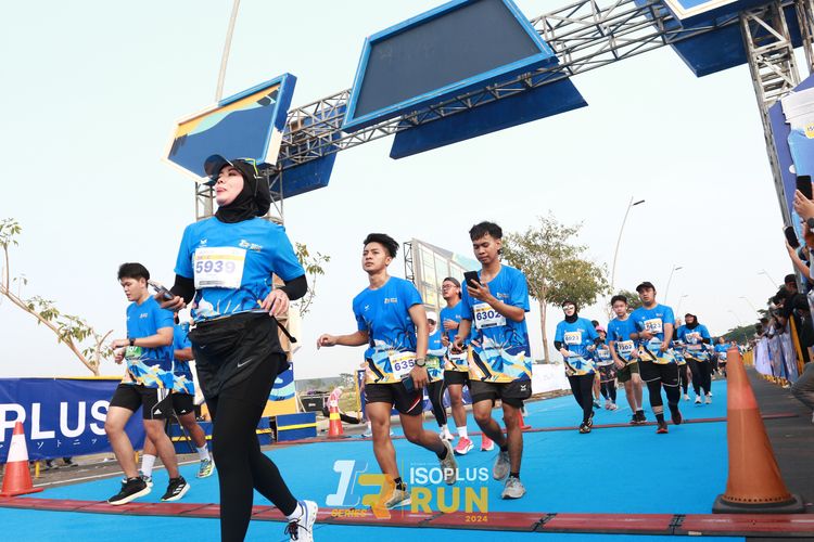 Race photo from ISOPlus Run 2024 Jakarta
