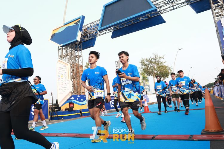 Race photo from ISOPlus Run 2024 Jakarta