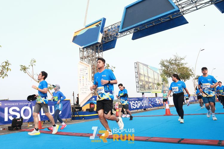 Race photo from ISOPlus Run 2024 Jakarta