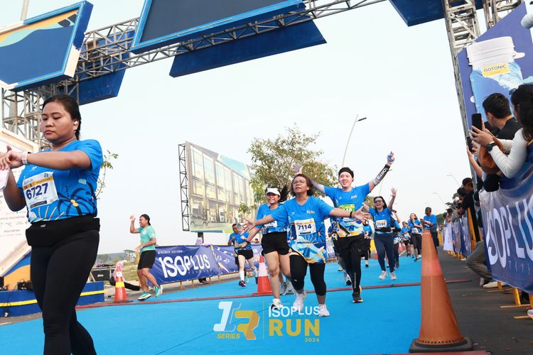 Race photo from ISOPlus Run 2024 Jakarta