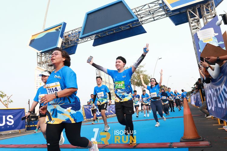 Race photo from ISOPlus Run 2024 Jakarta