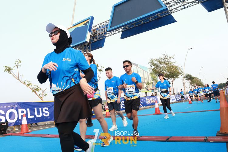 Race photo from ISOPlus Run 2024 Jakarta