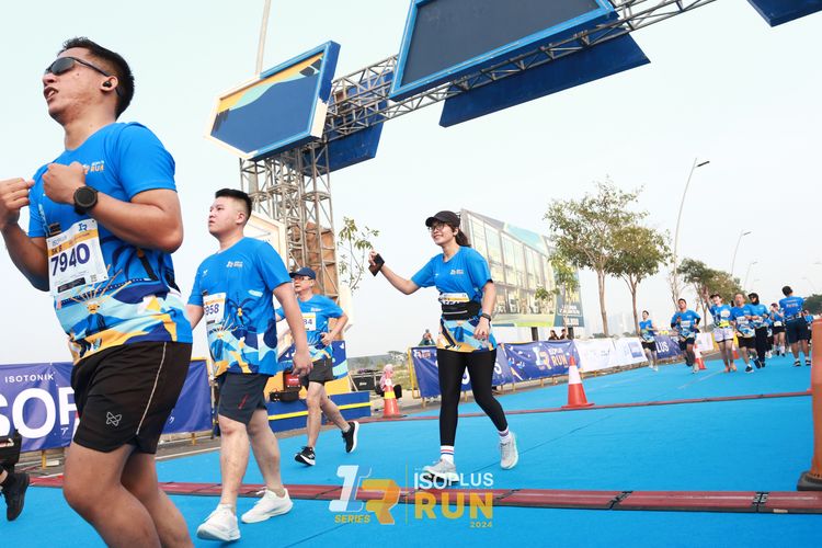 Race photo from ISOPlus Run 2024 Jakarta