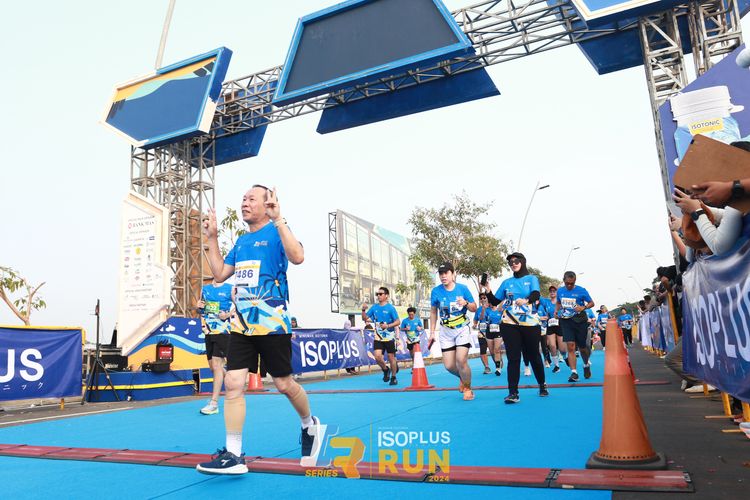 Race photo from ISOPlus Run 2024 Jakarta