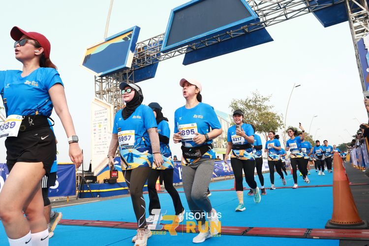 Race photo from ISOPlus Run 2024 Jakarta