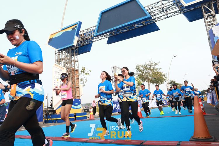 Race photo from ISOPlus Run 2024 Jakarta