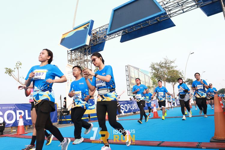 Race photo from ISOPlus Run 2024 Jakarta