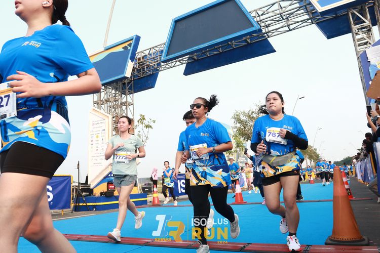 Race photo from ISOPlus Run 2024 Jakarta