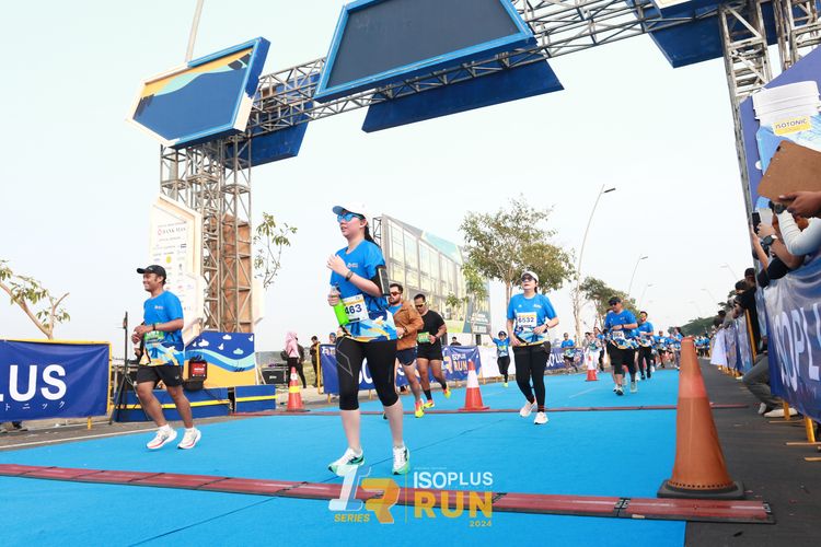 Race photo from ISOPlus Run 2024 Jakarta