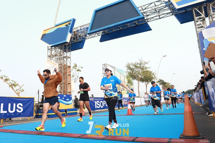 Race photo from ISOPlus Run 2024 Jakarta